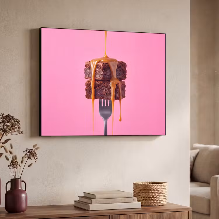 Art Frame - Brownie - Karamel - Eten — 7