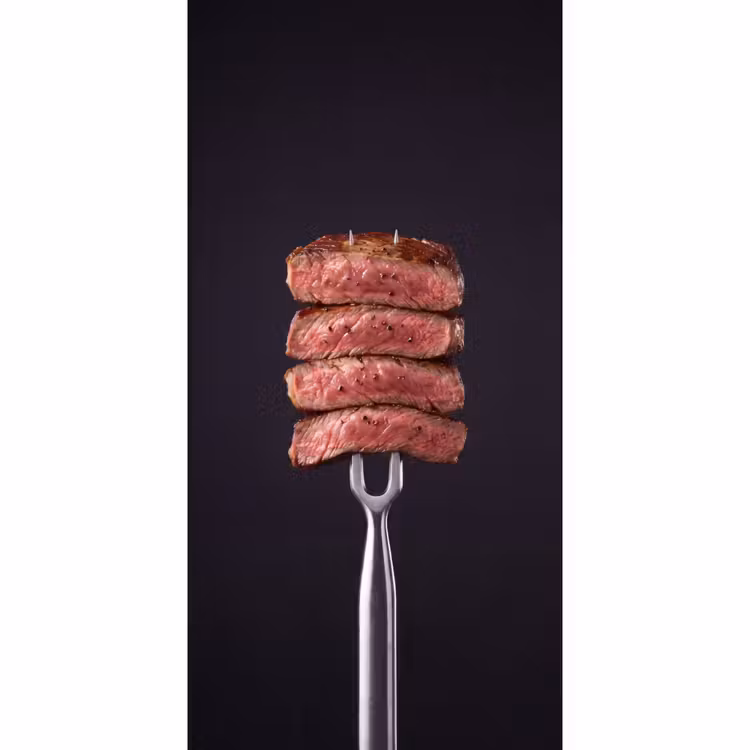 Behang - Eten - Rosé - Vork — 2