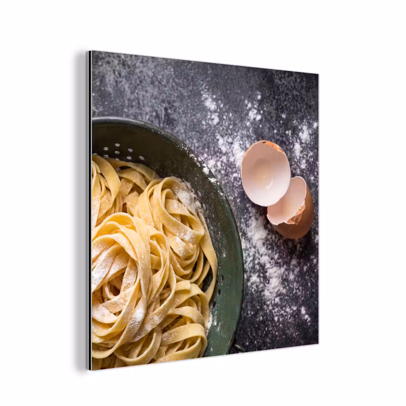 Aluminium schilderij - Pasta - Keuken - Eten — 1
