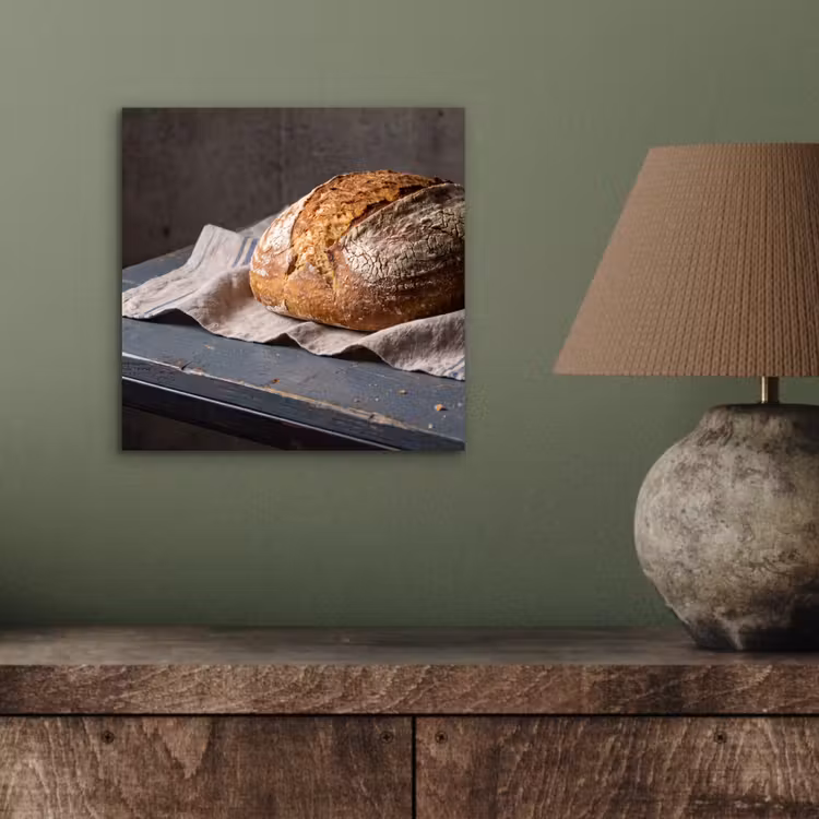 Aluminium schilderij - Brood - Rustiek - Eten — 3