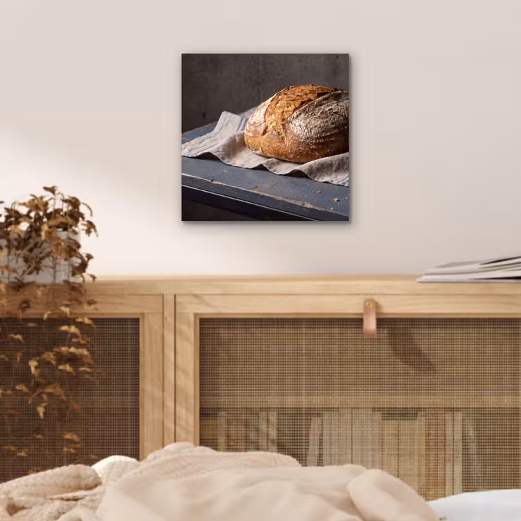 Aluminium schilderij - Brood - Rustiek - Eten — 4