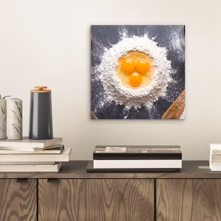Aluminium schilderij - Eten - Bakken - Keuken — 2