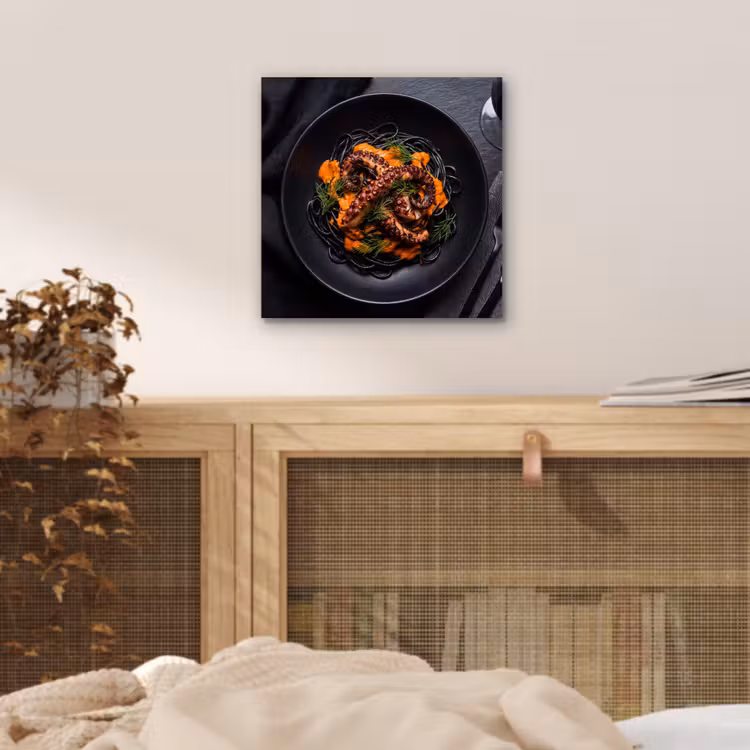 Aluminium schilderij - Eten - Octopus - Modern — 4