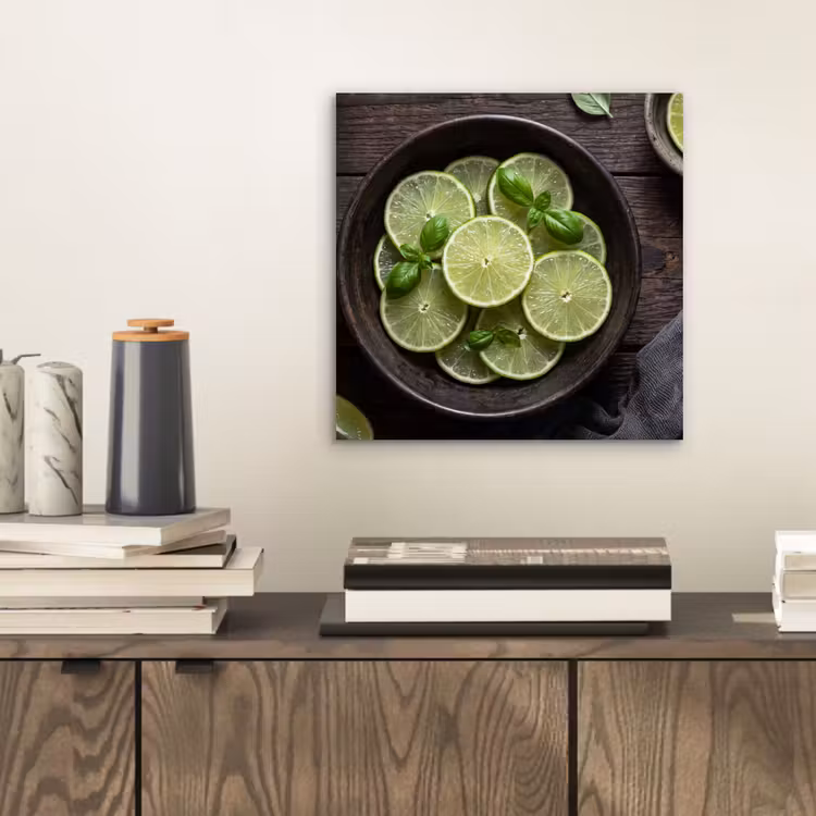 Aluminium schilderij - Fruit - Groen - Eten — 2