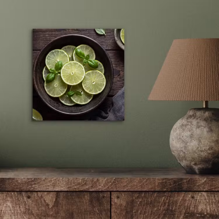 Aluminium schilderij - Fruit - Groen - Eten — 3