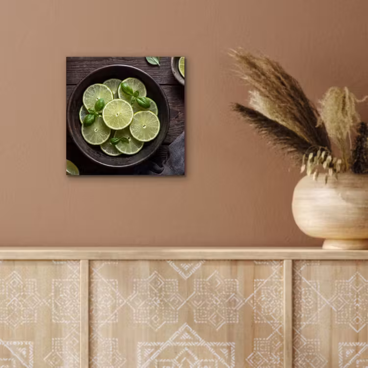 Aluminium schilderij - Fruit - Groen - Eten — 5