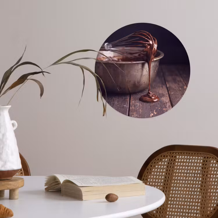 Behangcirkel - Chocolade - Beslag - Eten — 4