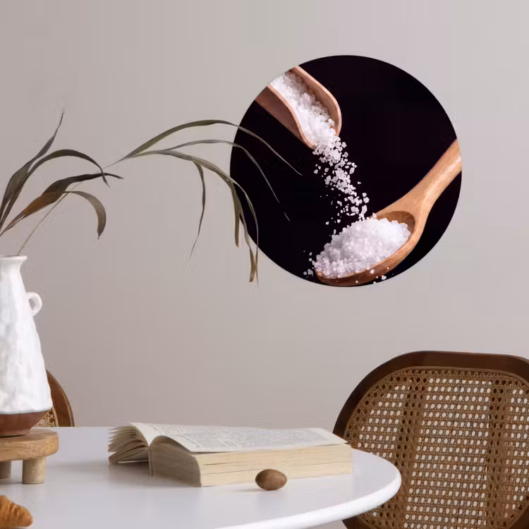 Behangcirkel - Eten - Zout - Hout — 4