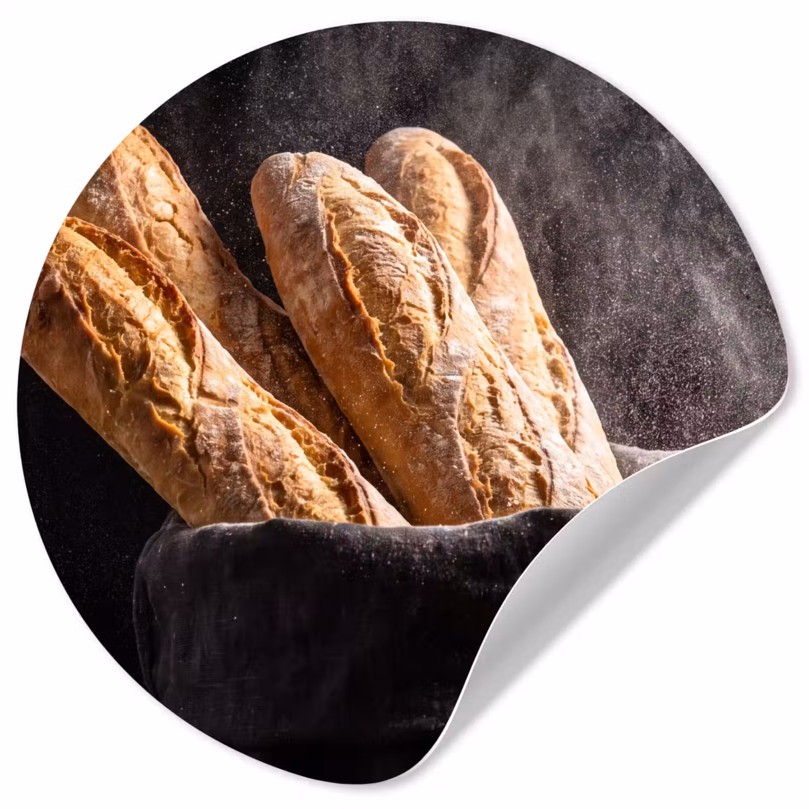 Behangcirkel - Brood - Zak - Eten — 1