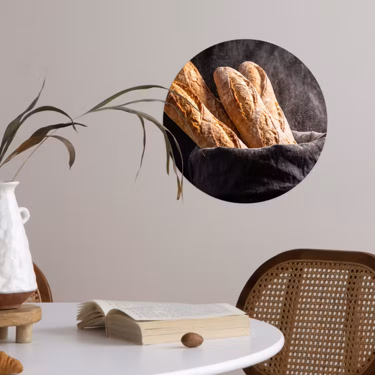 Behangcirkel - Brood - Zak - Eten — 4