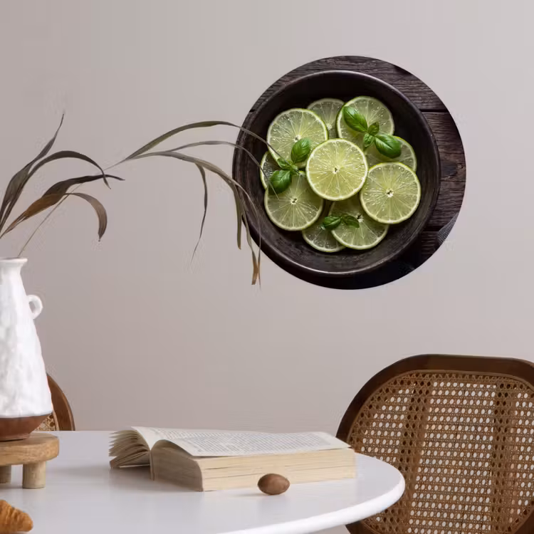 Behangcirkel - Fruit - Groen - Eten — 4