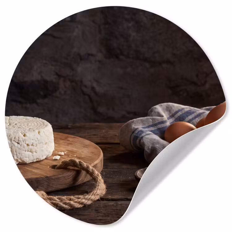 Behangcirkel - Meel - Eieren - Eten — 1