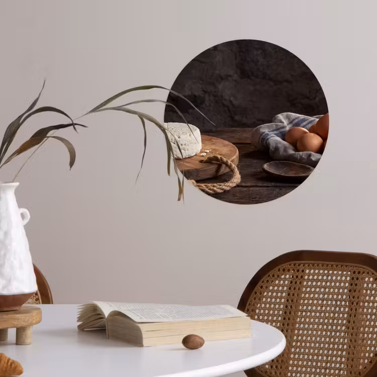 Behangcirkel - Meel - Eieren - Eten — 4