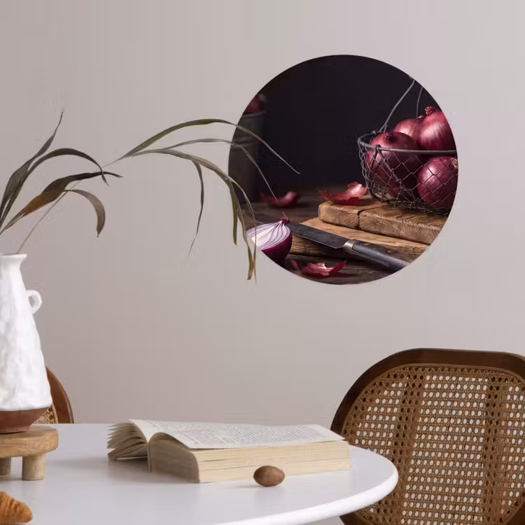 Behangcirkel - Ui - Eten - Rustiek — 4