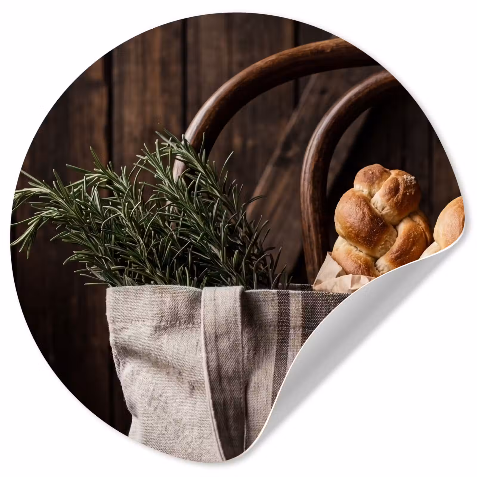 Behangcirkel - Brood - Kruiden - Eten — 1
