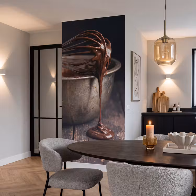 Behang - Chocolade - Beslag - Eten — 5