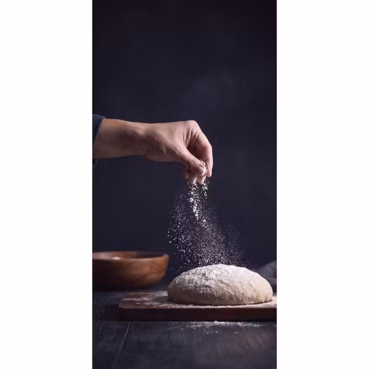 Behang - Deeg - Hand - Bakken — 2