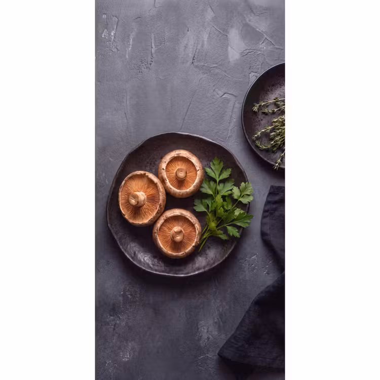 Behang - Paddestoelen - Kruiden - Eten — 2
