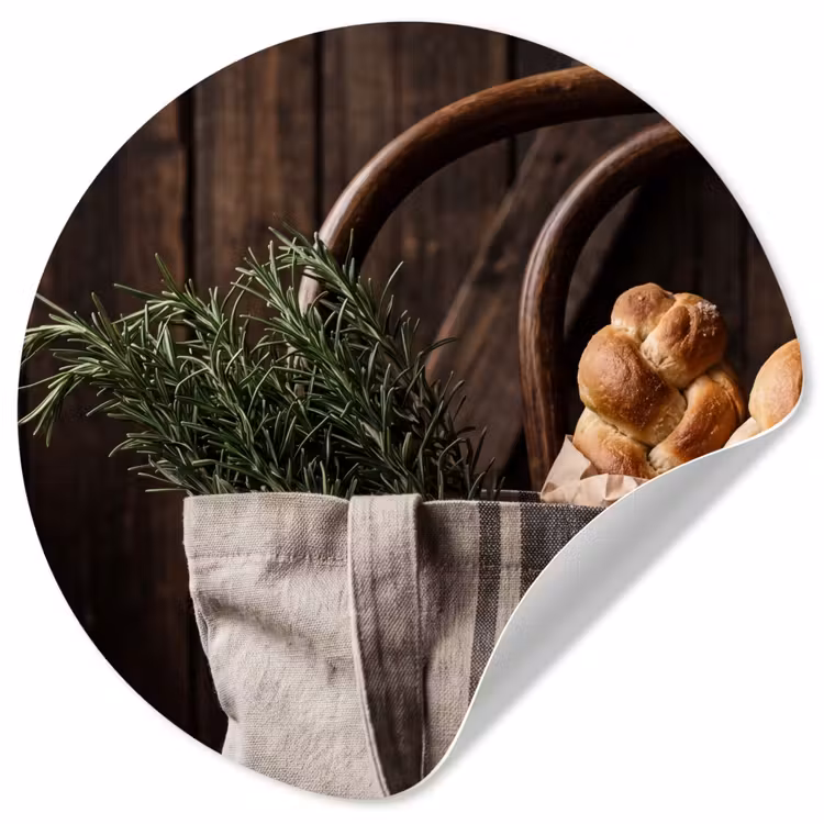 Behangcirkel - Brood - Kruiden - Eten — 1