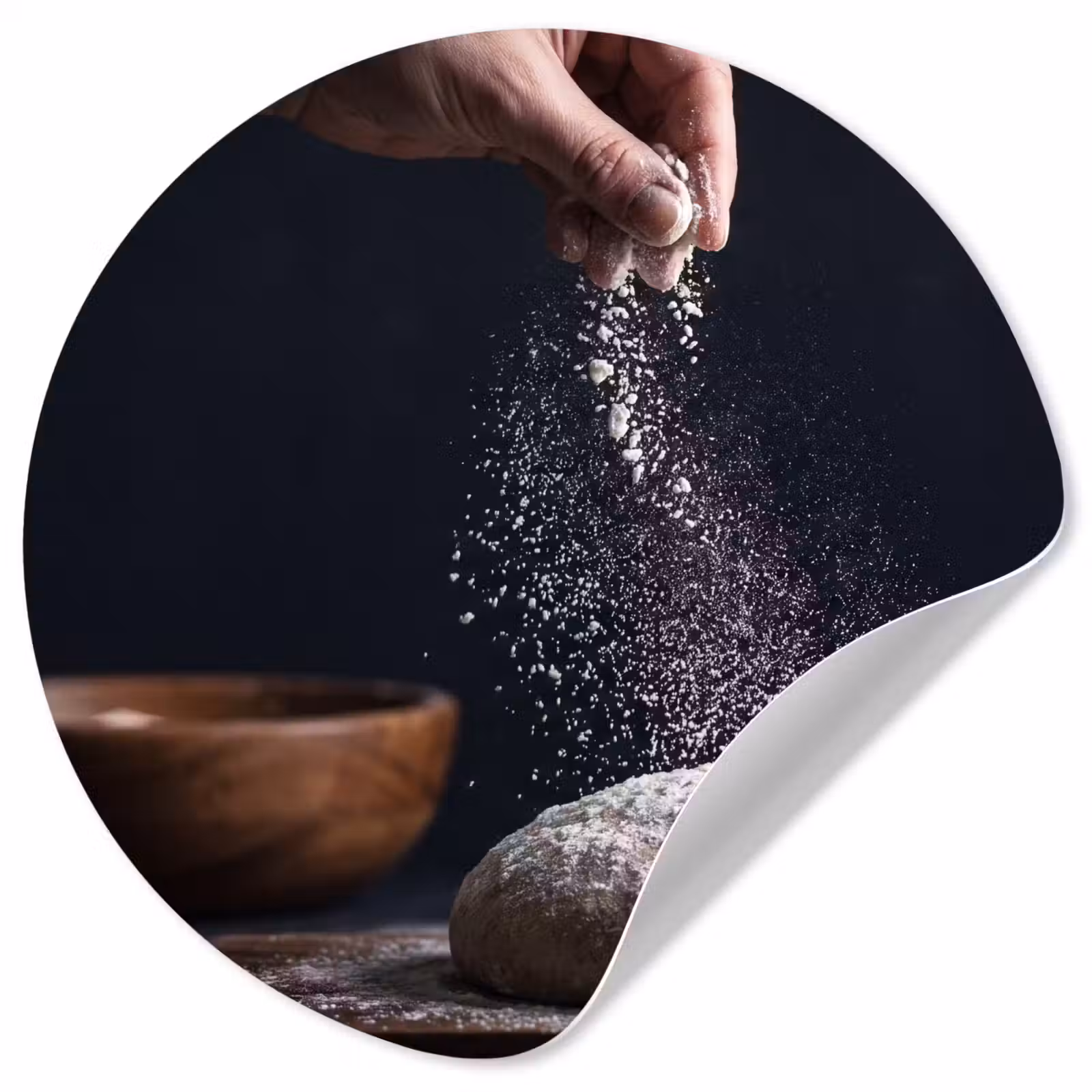 Behangcirkel - Deeg - Hand - Bakken — 1