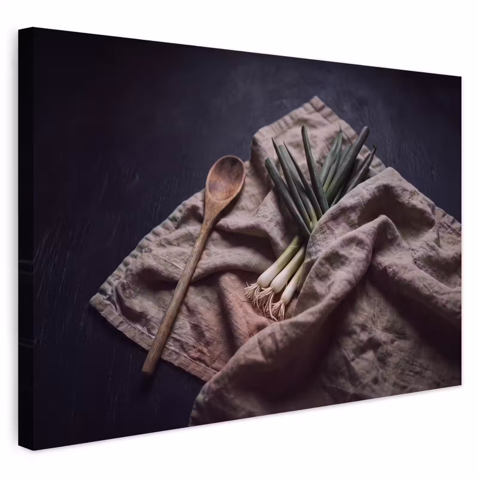 Buiten canvas - Eten - Lepel - Rustiek — 1