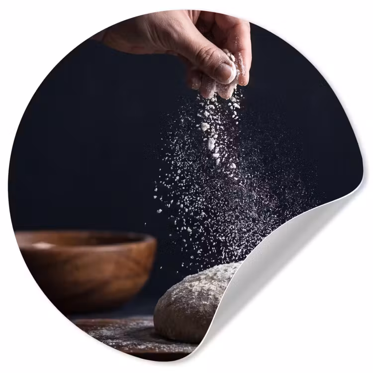 Behangcirkel - Deeg - Hand - Bakken — 1