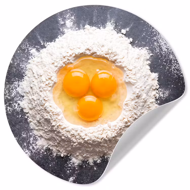 Behangcirkel - Eten - Bakken - Keuken — 1