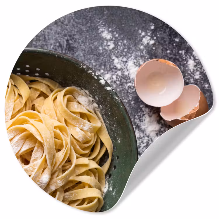 Behangcirkel - Pasta - Keuken - Eten — 1