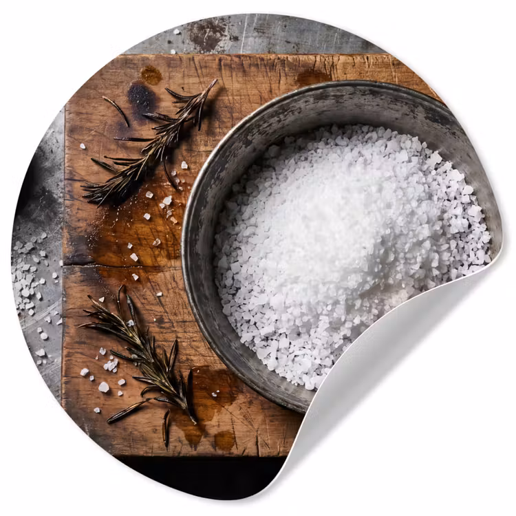 Behangcirkel - Zout - Keuken - Rustiek — 1
