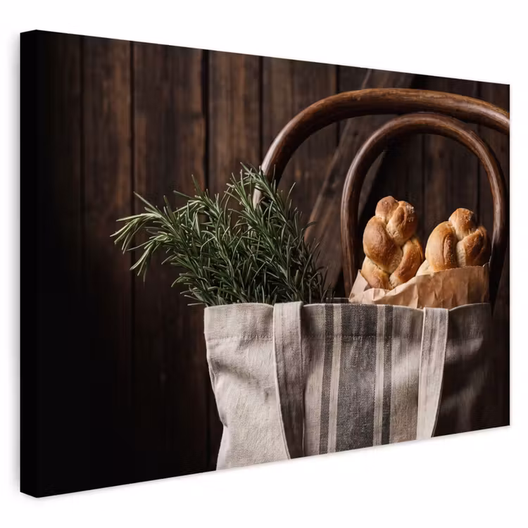 Buiten canvas - Brood - Kruiden - Eten — 1