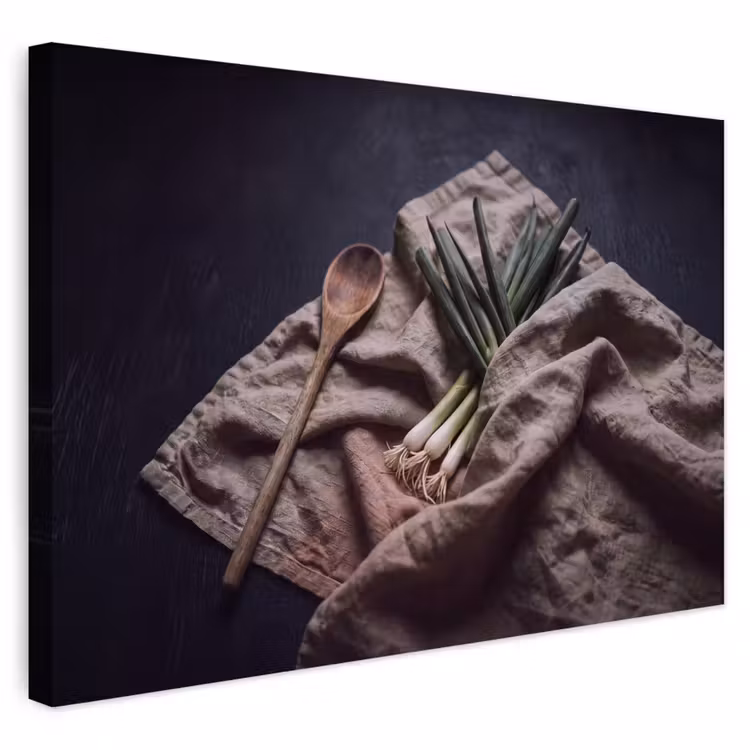 Buiten canvas - Eten - Lepel - Rustiek — 1