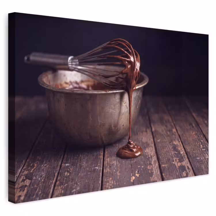 Buiten canvas - Chocolade - Beslag - Eten — 1