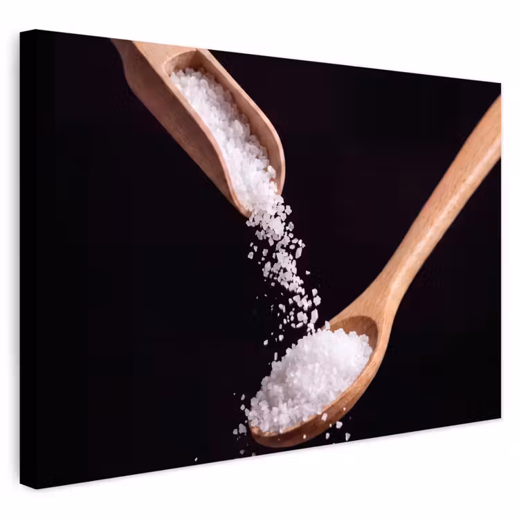 Buiten canvas - Eten - Zout - Hout — 1