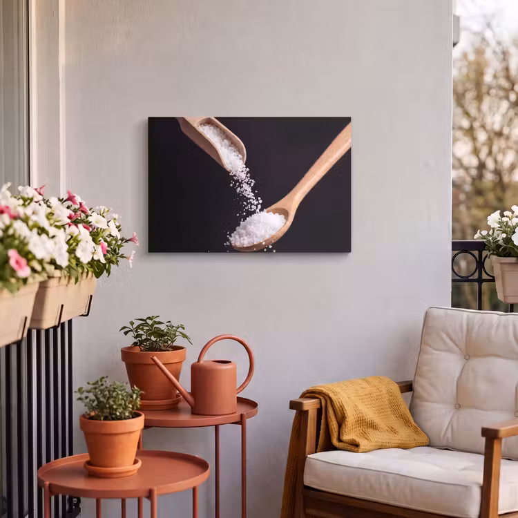 Buiten canvas - Eten - Zout - Hout — 3