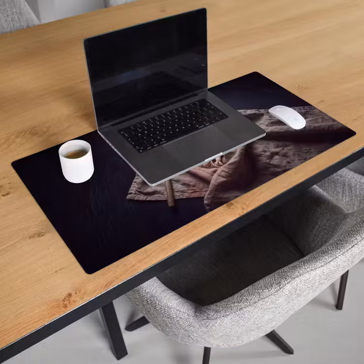 Bureau onderlegger - Eten - Lepel - Rustiek — 3