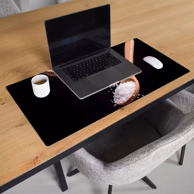 Bureau onderlegger - Eten - Zout - Hout — 3