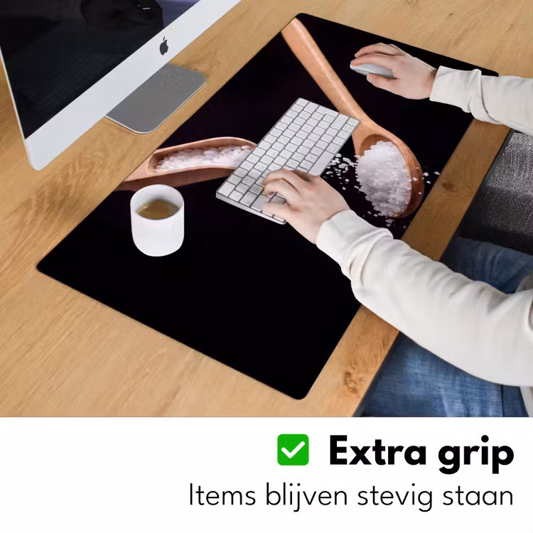 Bureau onderlegger - Eten - Zout - Hout — 6
