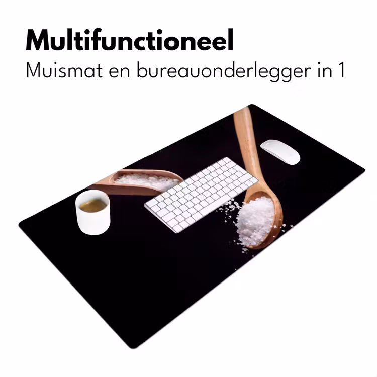 Bureau onderlegger - Eten - Zout - Hout — 7