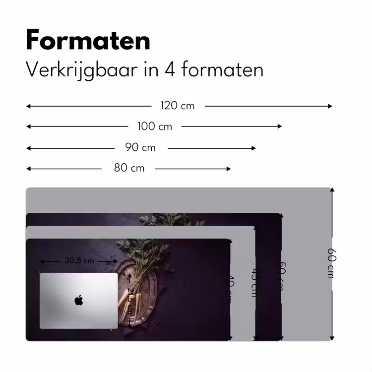 Bureau onderlegger - Groenten - Still-leven - Donker — 8