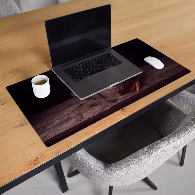 Bureau onderlegger - Wortels - Mand - Eten — 3