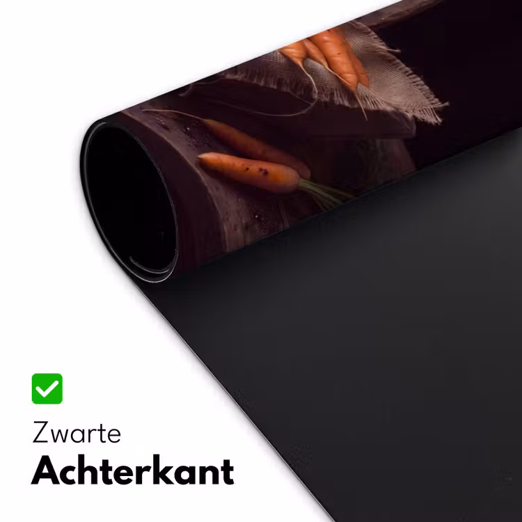 Bureau onderlegger - Wortels - Mand - Eten — 5