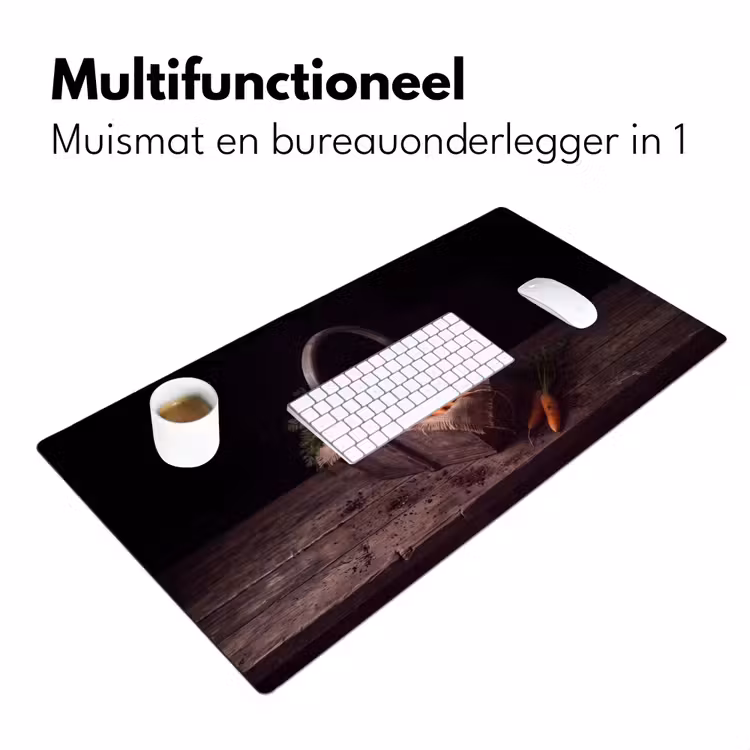 Bureau onderlegger - Wortels - Mand - Eten — 7