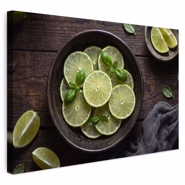Buiten canvas - Fruit - Groen - Eten — 1