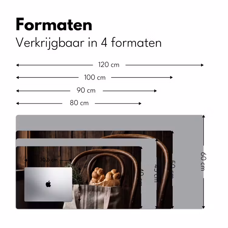 Bureau onderlegger - Brood - Kruiden - Eten — 8