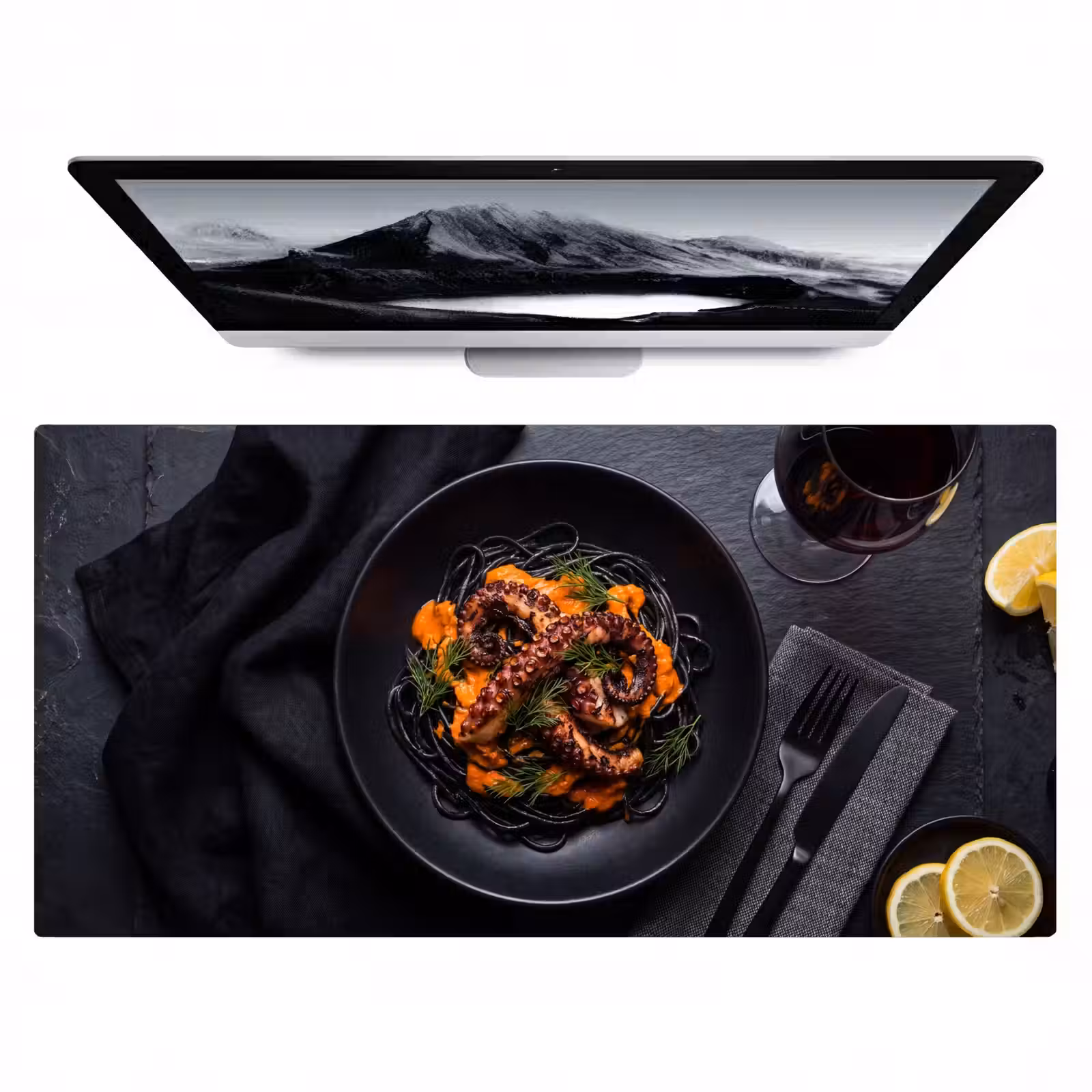 Bureau onderlegger - Eten - Octopus - Modern — 1
