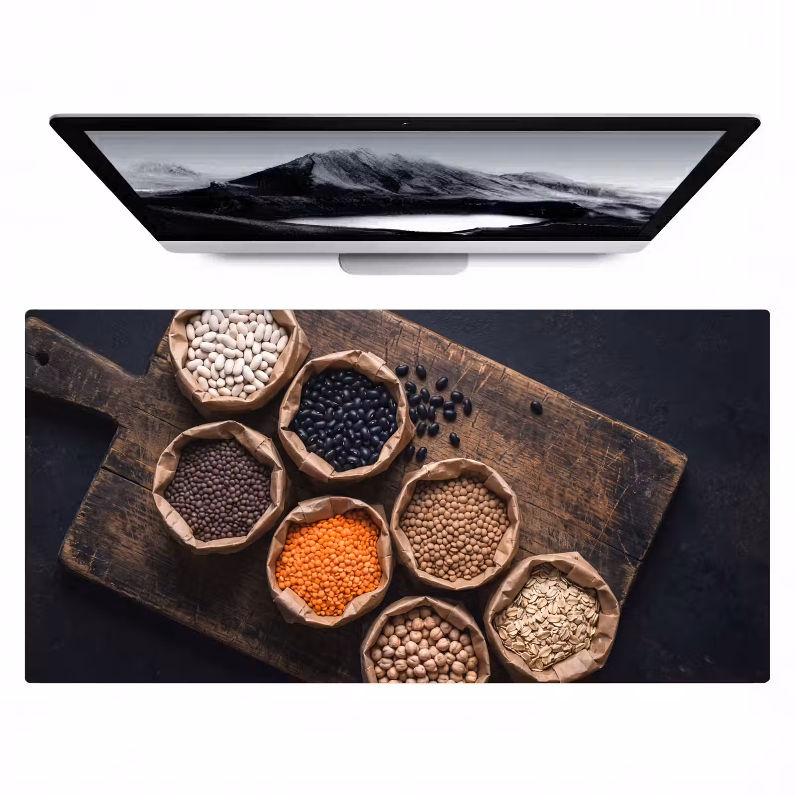 Bureau onderlegger - Eten - Zakjes - Voeding — 1
