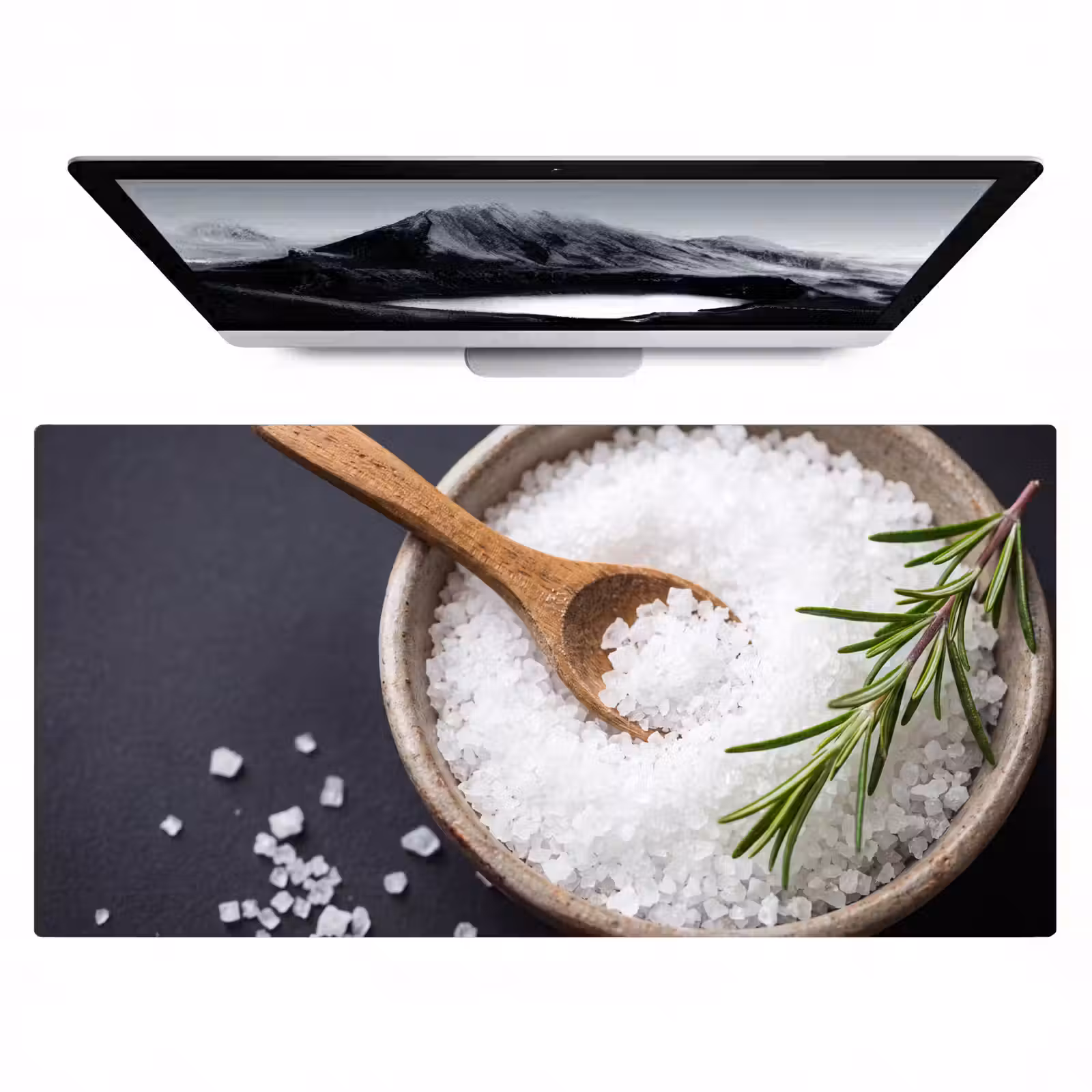 Bureau onderlegger - Zout - Kom - Eten — 1