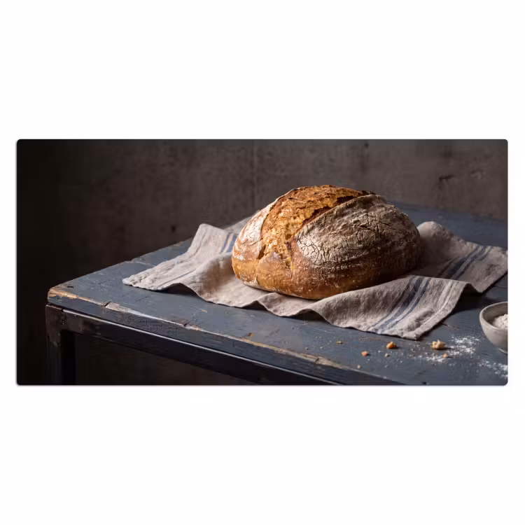 Bureau onderlegger - Brood - Rustiek - Eten — 2