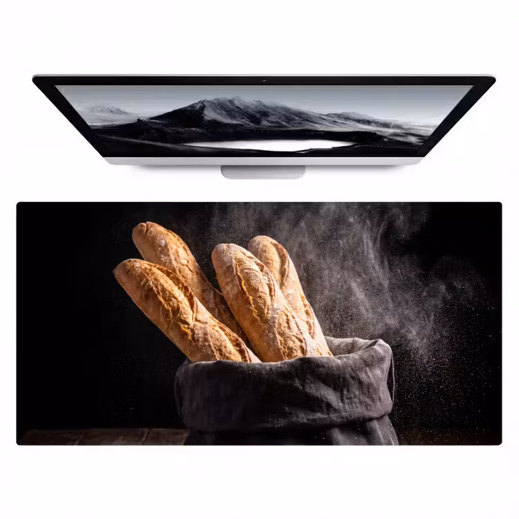 Bureau onderlegger - Brood - Zak - Eten — 1