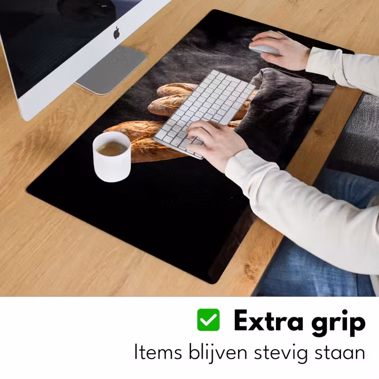 Bureau onderlegger - Brood - Zak - Eten — 6